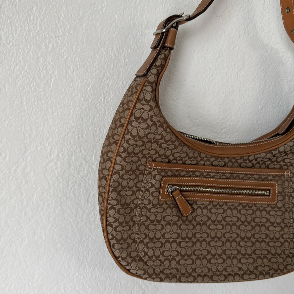 Vintage Coach Signature Hobo - Picture 4 of 7